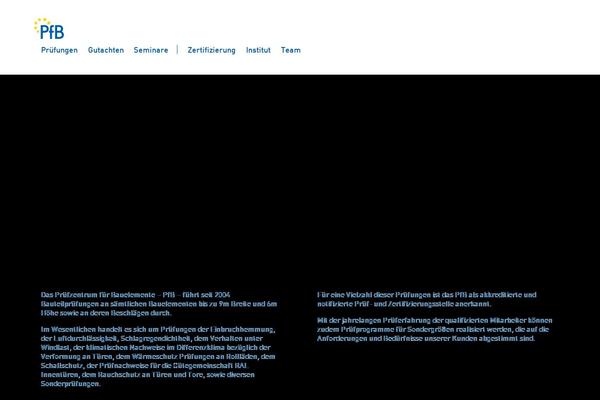 pfb-rosenheim.de site used Pfb