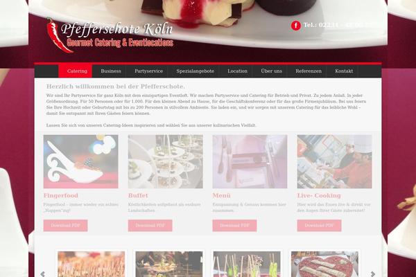 Spasaloon theme site design template sample