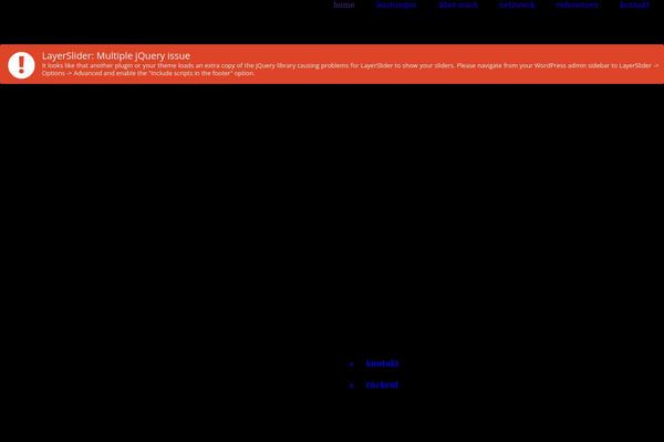 Avada Child theme site design template sample