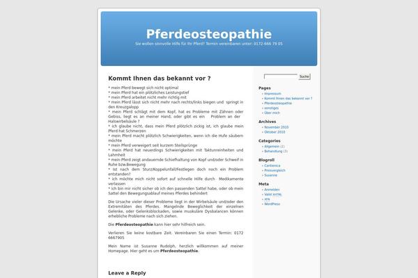Default theme site design template sample