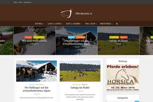 Site using Meks Simple Flickr Widget plugin