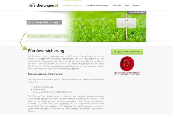 Versicherungenat theme site design template sample