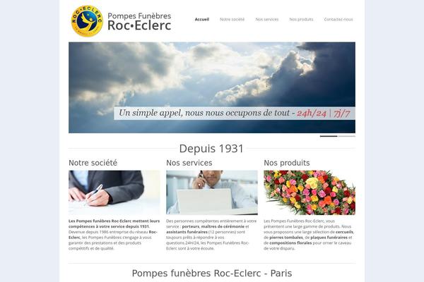 Wpserveur theme site design template sample