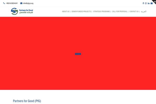 Total theme site design template sample