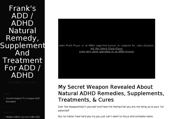 Flat theme site design template sample