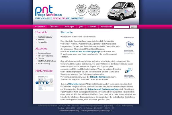 pflegenotfallteam.de site used Pnt