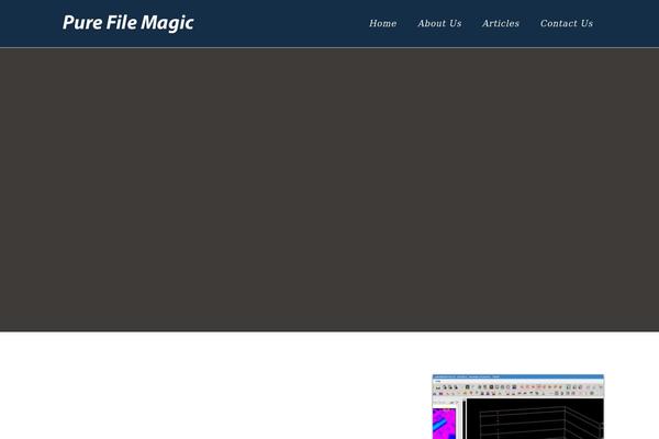 Agile Child theme site design template sample