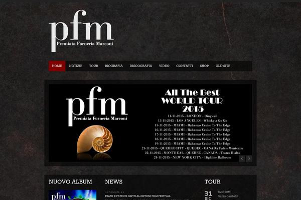 Soundboard theme site design template sample