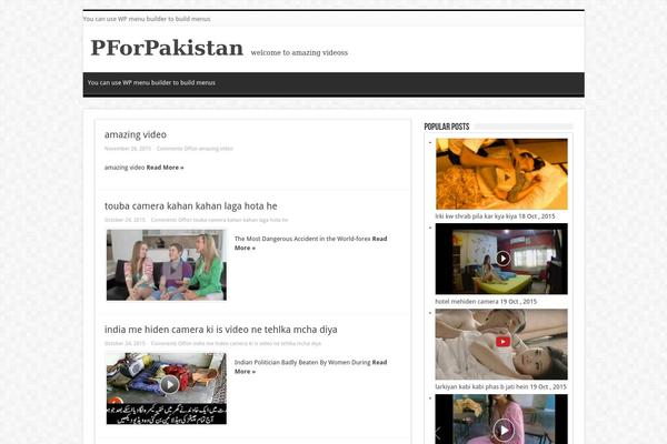 Qwery theme site design template sample
