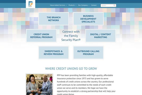 Pfp theme site design template sample