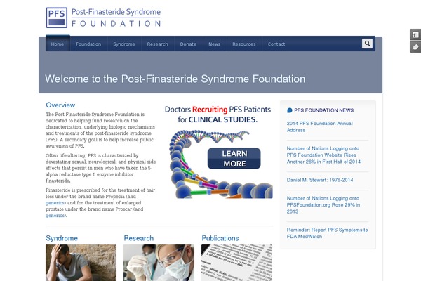 Studium theme site design template sample