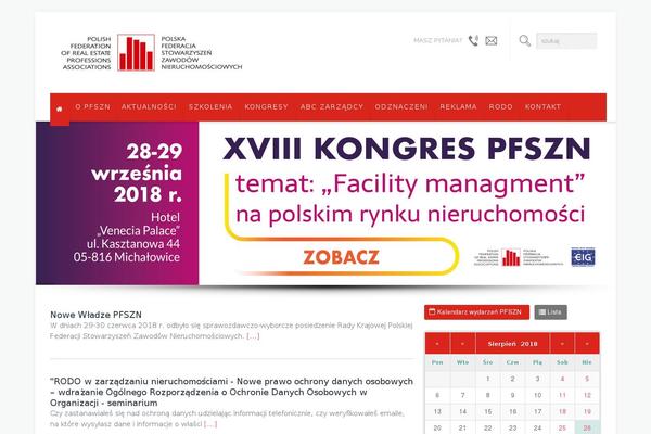 Site using Tiva-events-calendar plugin