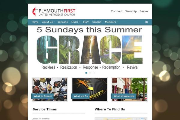 Risen theme site design template sample