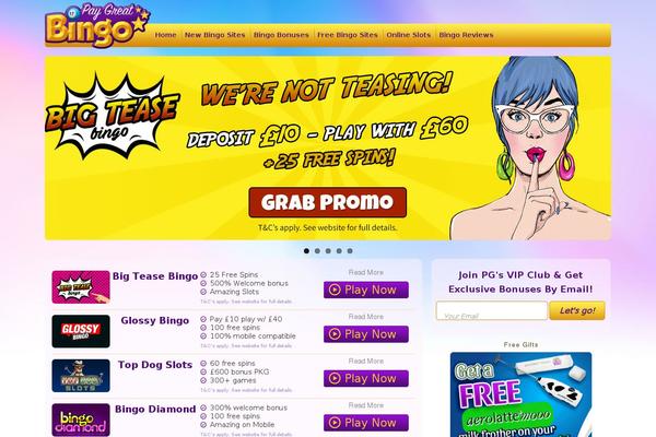 pgbingo.com site used Pgnew