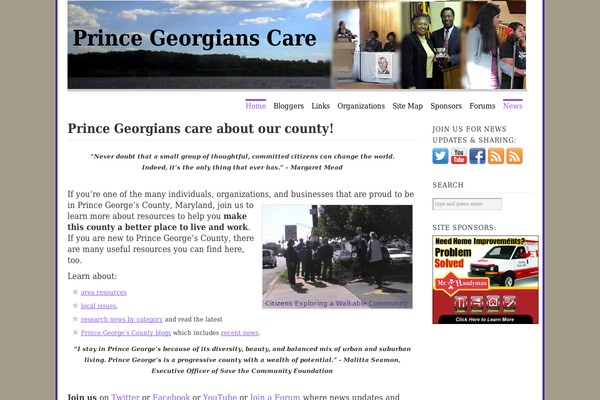 Vigilance theme site design template sample