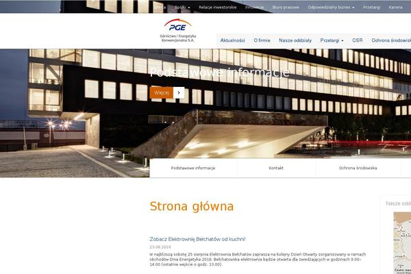 pgegiek.eu site used Pge