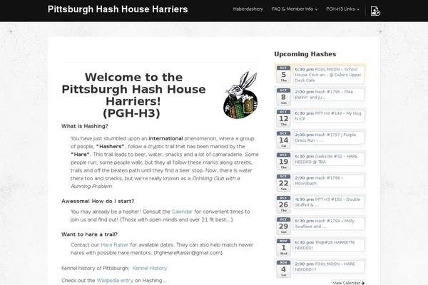 Site using Event Registration plugin