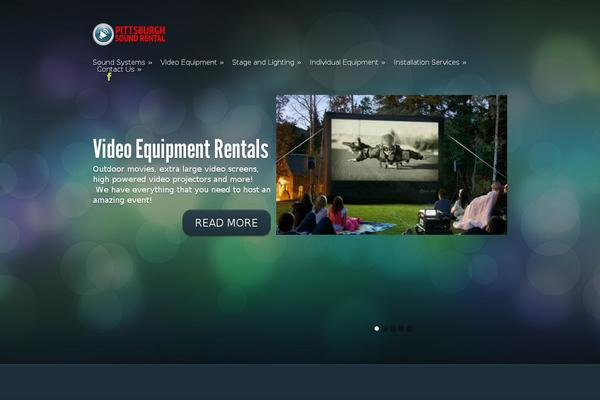 Fusion theme site design template sample