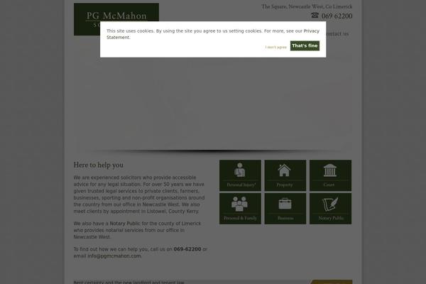 Mcm theme site design template sample