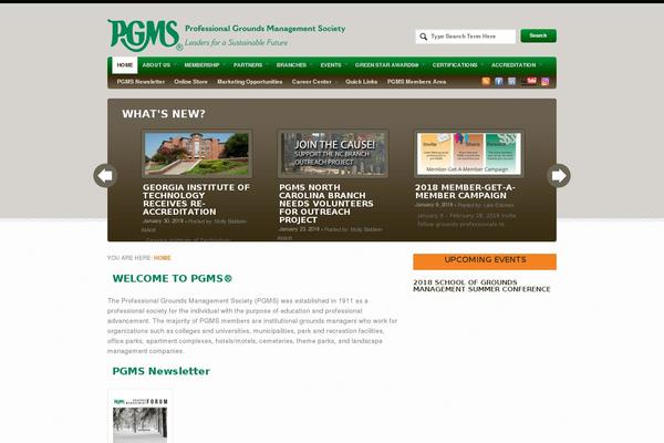 Site using Featured Page Widget plugin