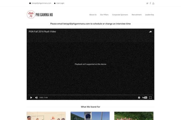Site using J Shortcodes plugin