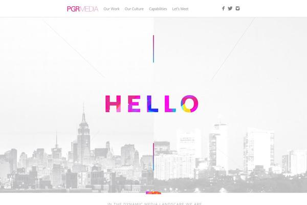 pgrmedia.com site used Pgr