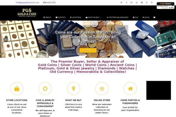 pgsgoldandcoin.com site used Creativo-child