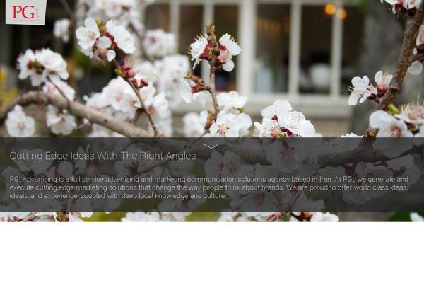 Default theme site design template sample