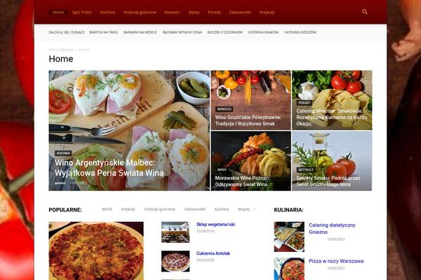Site using Td-standard-pack plugin