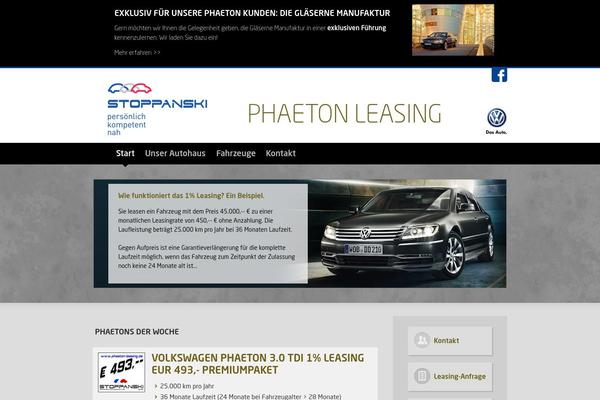 phaeton-leasing.de site used Stoppanski