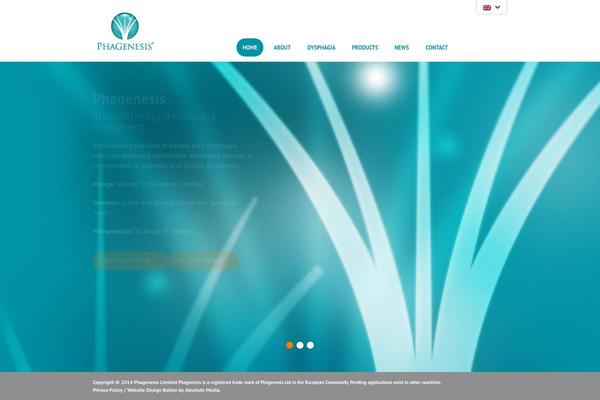 Absolute theme site design template sample