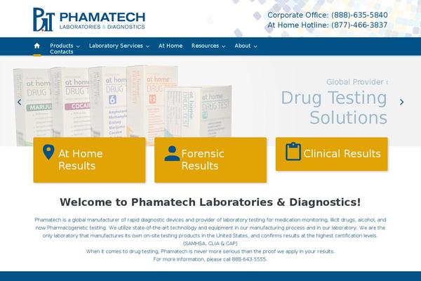Cherry Framework theme site design template sample