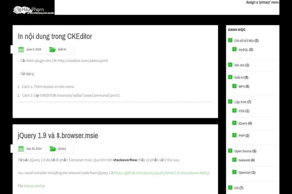 Personalpress theme site design template sample