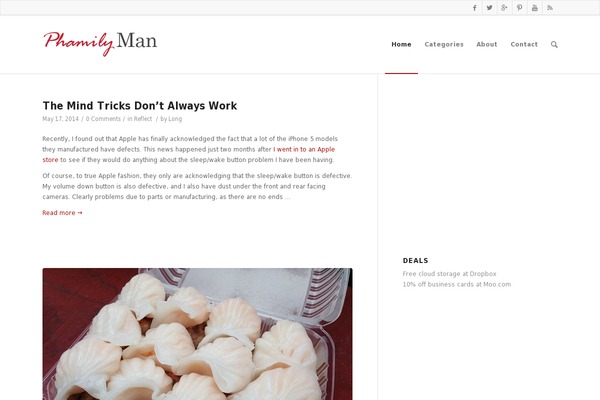 Site using Genesis Dambuster plugin