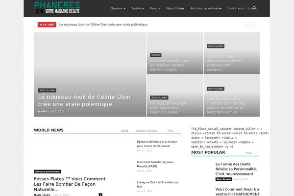 Site using Easy Social Share Buttons plugin