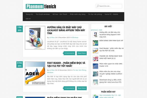 GreenChili theme site design template sample