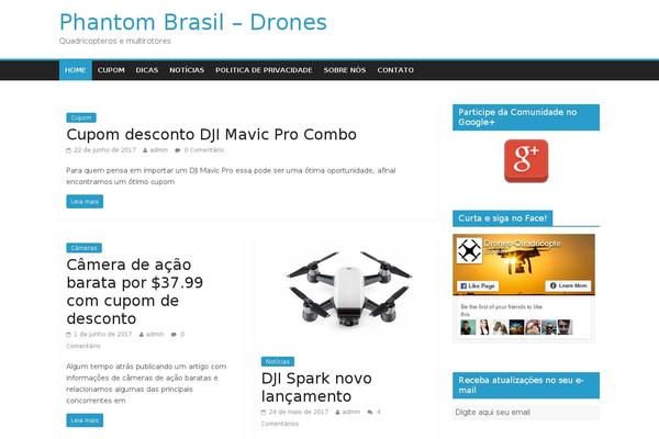 Phantom theme site design template sample
