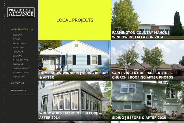phaportfolio.com site used LENS