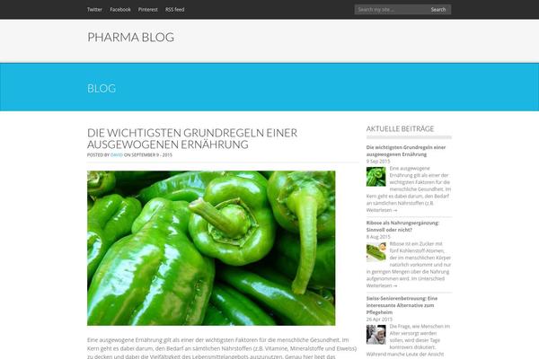 Django theme site design template sample