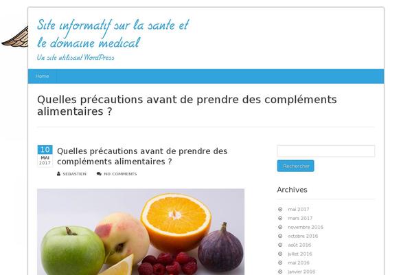 Health-center-lite theme site design template sample