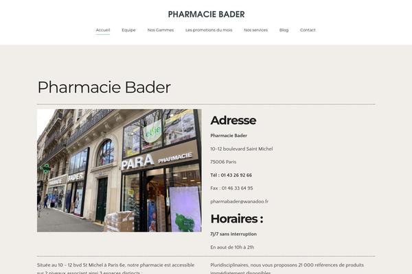 The-core-parent theme site design template sample