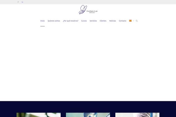 KLEO theme site design template sample
