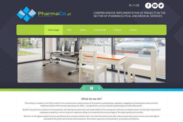Cardamon theme site design template sample