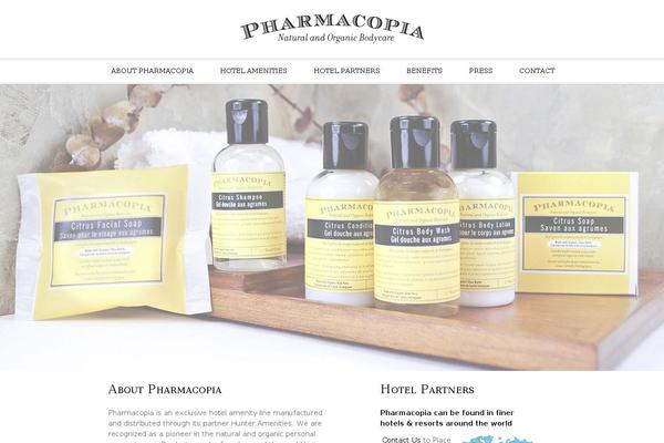 Legenda Child theme site design template sample