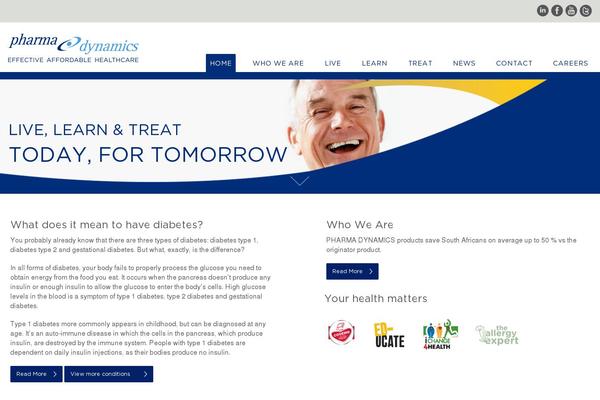 Greenbox theme site design template sample