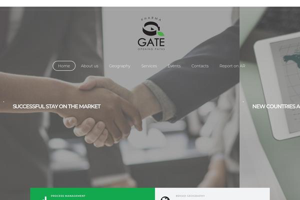 Pearl theme site design template sample