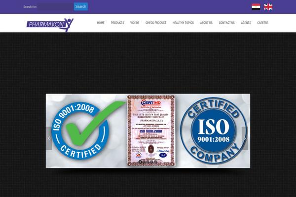 pharmakonegypt.com site used Wisten-v1.1