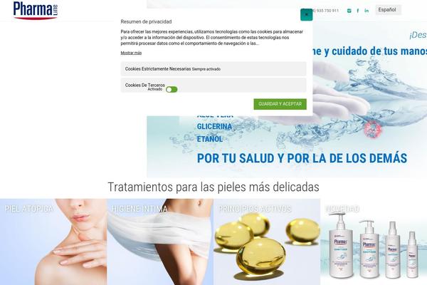 pharmalinegroup.com site used Pharmaline-child