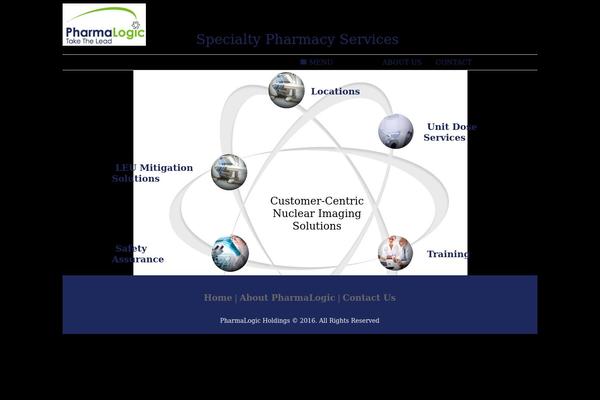 Pharma theme site design template sample