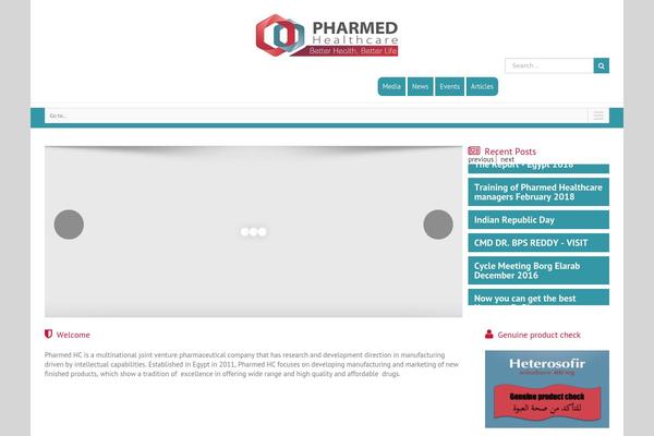 Site using Newstastic Post Slider plugin